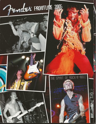Fender frontline 2005 - fender, catalog