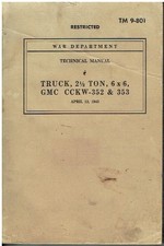 Gmc cckw 352 353 ton - gmc, cckw-352/353