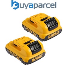 Dewalt 12v 2.0Ah Battery Lithium Ion XR Slide Battery DCB127 - Twin Pack