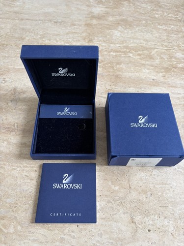 Swarovski earrings blue - swarovski,