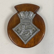 HMS Maidstone wall shield