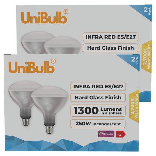 Unibulb infra red - heat, lamps