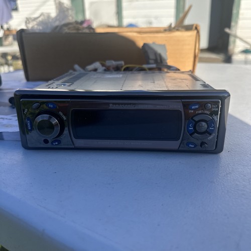 Vtg panasonic c8100u mp3 - cq-c8100u,