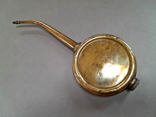VINTAGE JOS. LUCAS LTD No 20 BIRMINGHAM BRASS BANJO 8.25 " HANDY OILER/OIL CAN