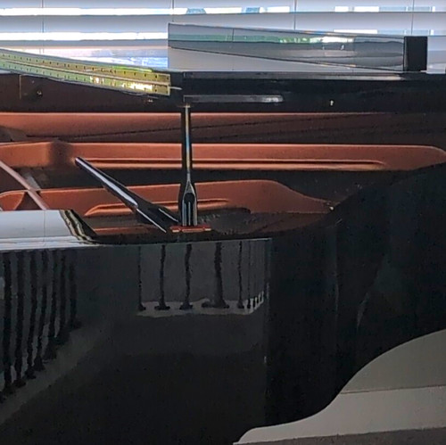 Yamaha c7x grand piano ebony - piano,
