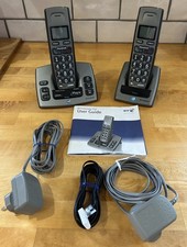 BT Freestyle 750 Cordless Phone X 2 Additional Expansion Handset - Big Buttons 