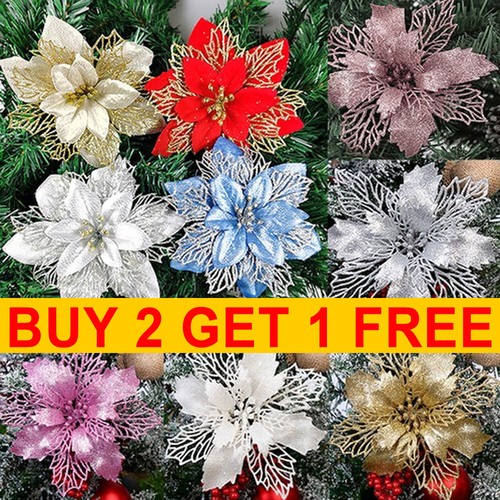 10x christmas large - 10x, poinsettia