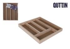 Wooden cutlery tray - cutlery, holder