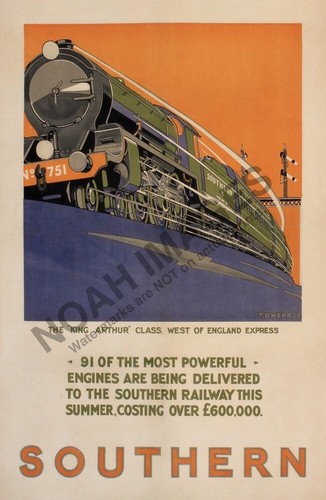 Southern stream train vintage