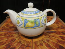 Royal Doulton Everyday Lemon Trellis / Taverna 2 pint Teapot