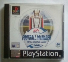 *COLLECTIBLE CONDITION FA Premier Football Manager 2001 Playstation 1 One PS PS1