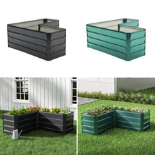 L-shape Garden Raised Bed