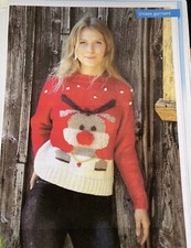 Christmas jumper knitting
