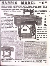 1912 Harris Model C Sewing