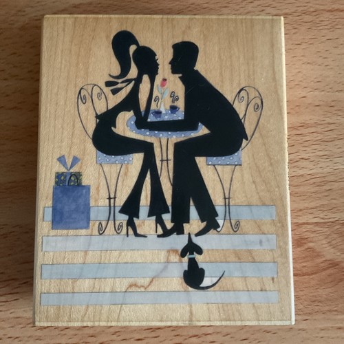 Stamps happen blue cafe - blue,