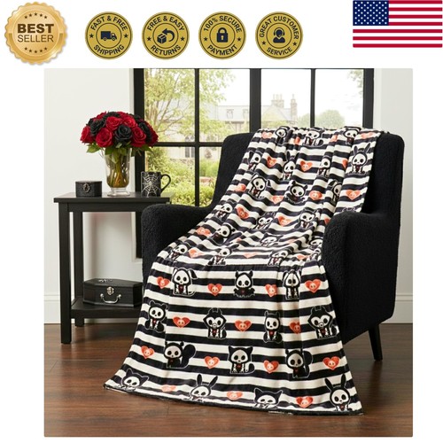 Skelanimals halloween throw - halloween,
