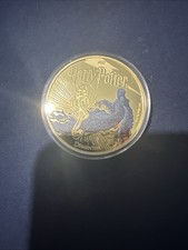 Harry Potter Dementor Samoan Half Dollar Gold Coin In Capsule Limited Edition