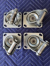 COLSON Set Of Four Swivel Plate Caster, 4 in Dia, 700lb