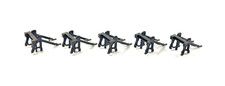 HORNBY 00 GAUGE R083 - BLACK BUFFER STOPS X 5 - USED BUT PERFECT