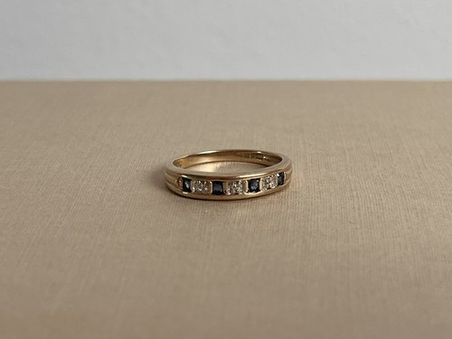 Vintage gold sapphire and - vintage,