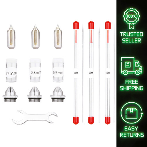 Airbrush nozzle needle - nozzle,