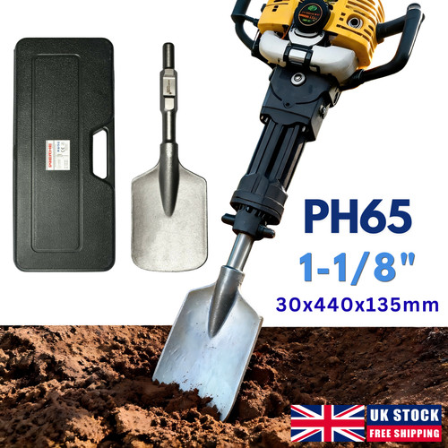 Hex shank jackhammer - shank, clay