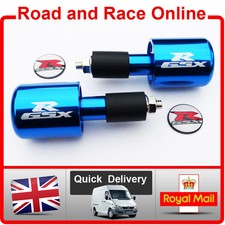 Suzuki GSXR750 Blue Bar Ends