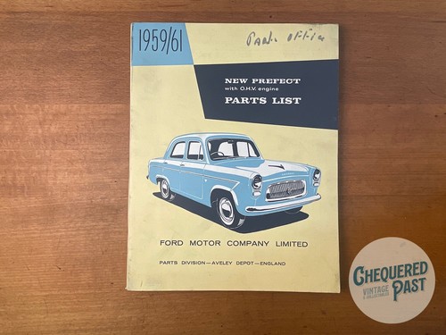 1959 ford new prefect h - prefect, o.h.v