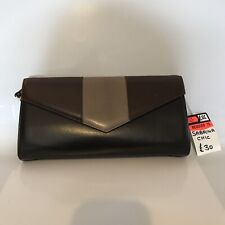 Womens Bag, Clutch , Brown In Colour With Design, Sabrina Chic, 28 Cm X 14 Cm