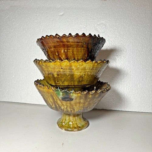 Tamegroute pottery fruit - pottery,