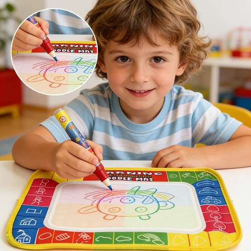 Water doodle mat with pen - water,