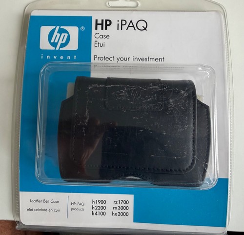 Ipaq leather belt case - hp,