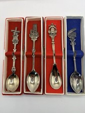 Vintage Souvenir Teaspoons Job