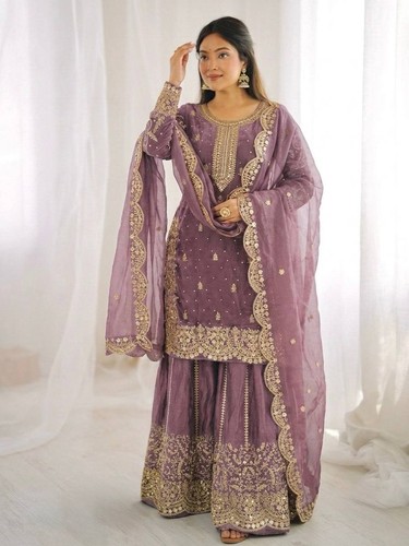 Girls wedding mauve lilac - wedding,