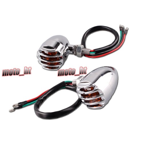 Grille amber turn signal light - grille,