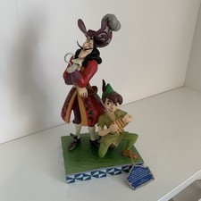 Disney Traditions Peter Pan And Hook Figurine DAMAGED