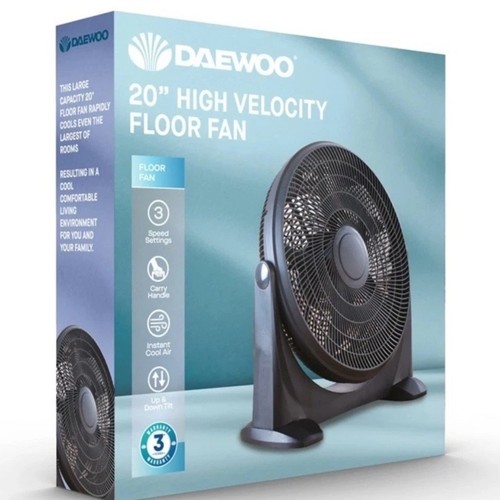 Velocity floor box - 20", fan