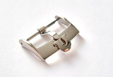 New 16mm Stainless Steel Watch Strap Buckle For Omega.