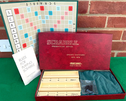 Scrabble presentation box - scrabble,