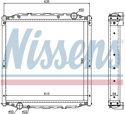 Nissens engine coolant - nissens,