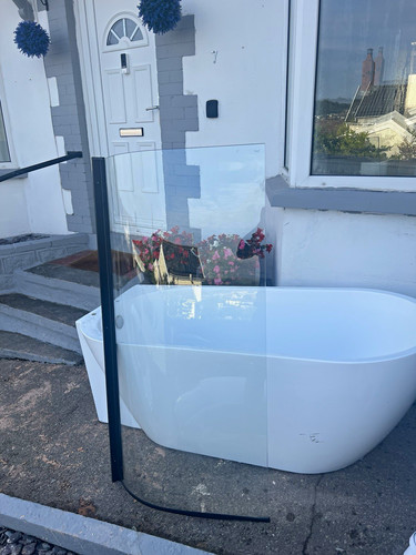 Freestanding oval acrylic bath - freestanding,