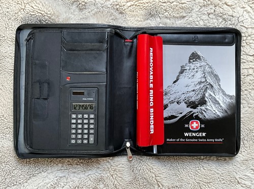 Wenger swiss zip portfolio - a4,