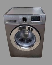 Refurbished Freestanding SAMSUNG 9kg Grey Washing Machine WW90J5456 FX