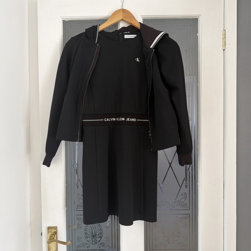 Calvin klein girls black dress - calvin,