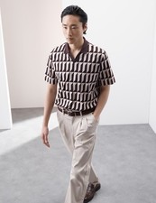 Marks & Spencer Mens Burgundy Cotton Collar Short sleeved Polo Top Size S - M&S