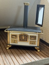 Bodo Hennig Vintage Dolls House 1:12 Scale Stove Range Oven Great Condition