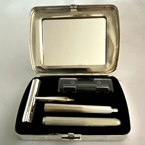 Silver black travel - silver/black, shaving