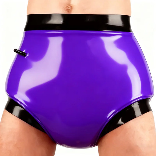 Pure latex shorts - pure, rubber