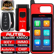 Autel MaxiIM KM100X IMMO Key Programming Immobilizer Tool Key Creation Coding