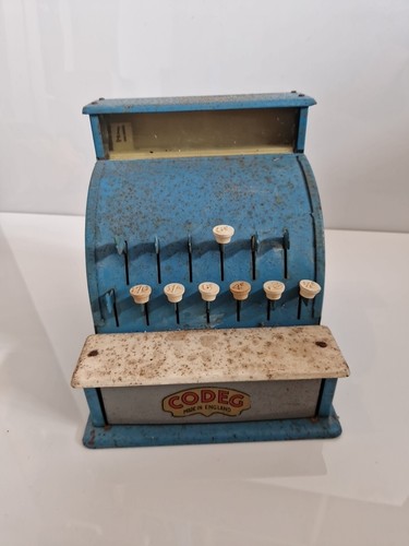 Vintage 1950s codeg - metal, cash